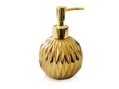 Ceramics Gold Soap Dispenser photo 