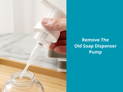 Remove The Old Soap Dispenser Pump photo