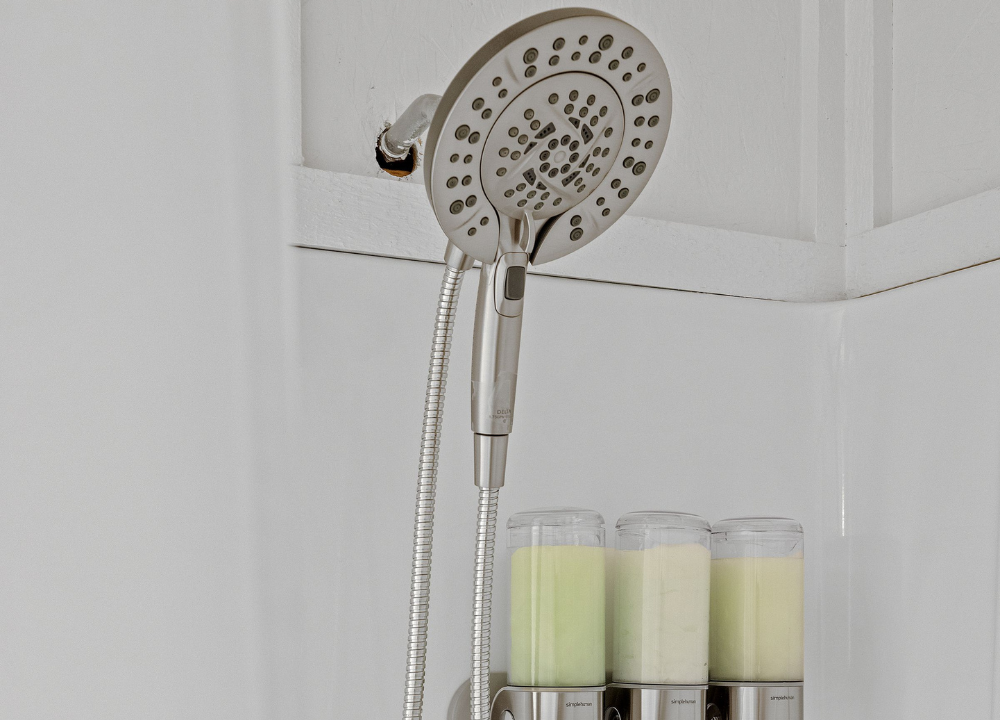 Soap Dispensing Shower Head photo