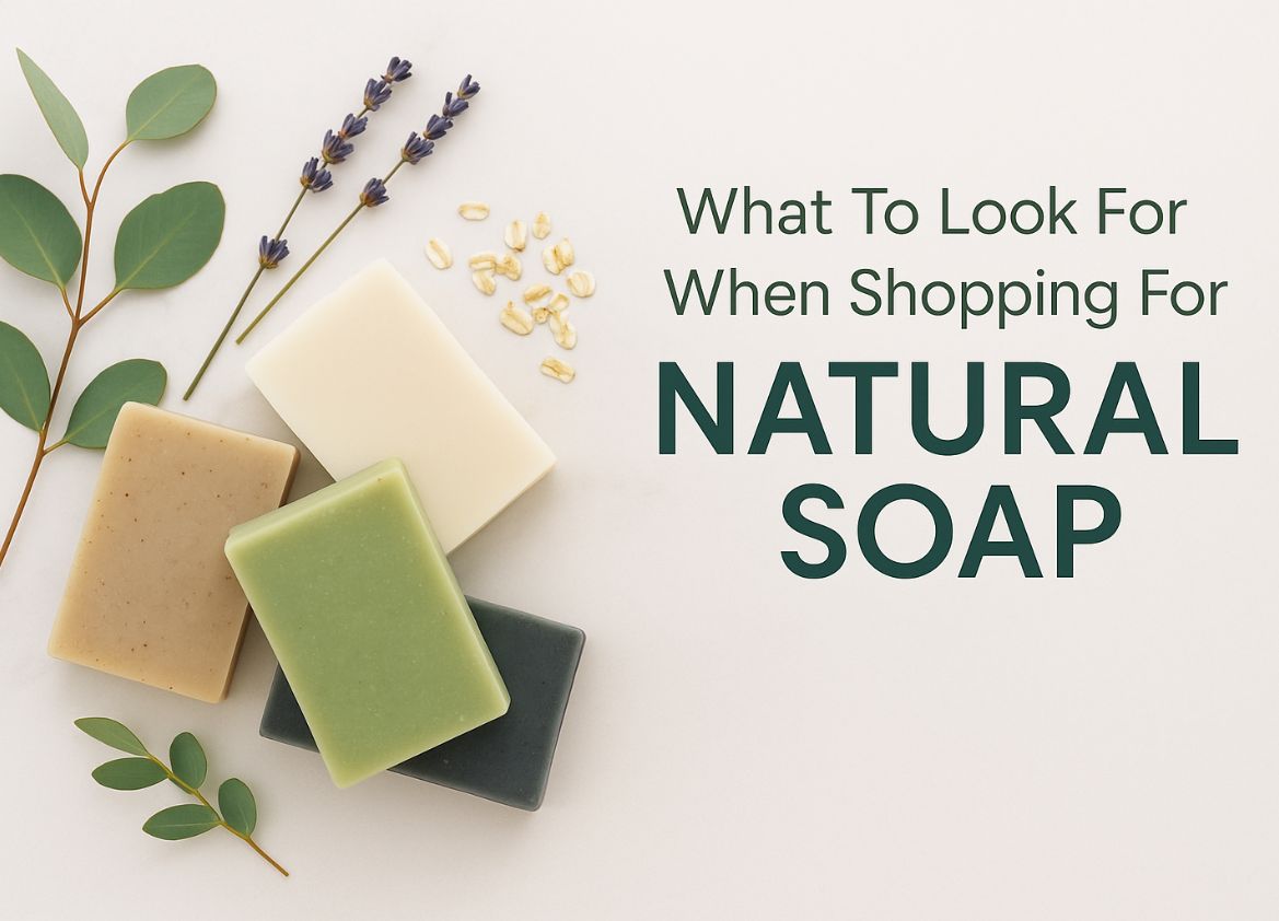 what to look for when shopping for natural soap,