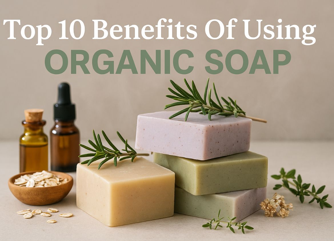 Top 10 Benefits of Using Organic Soap 